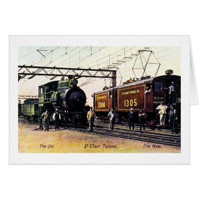 El viejo los New St. Clair Tunnel Company (Anverso (Horizontal))