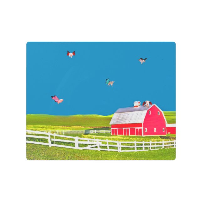 El viejo McDonald tuvo algunos cerdos de arte Meta (Anverso)