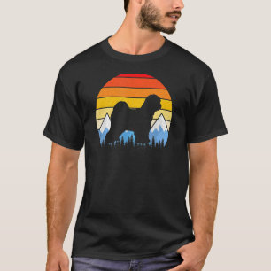 El viejo retro del territorio tibetano camiseta el