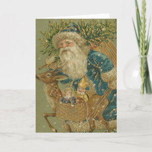 El viejo y viejo árbol de Navidad de Santa Claus