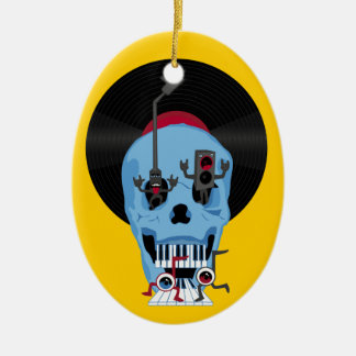 El vinilo vive ornamento