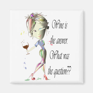 El vino es la respuesta cuál era el imán de la