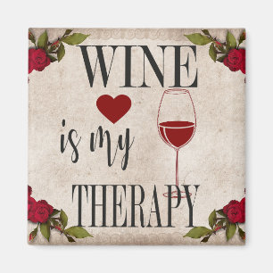El Vino Es Mi Imán Terapéutico