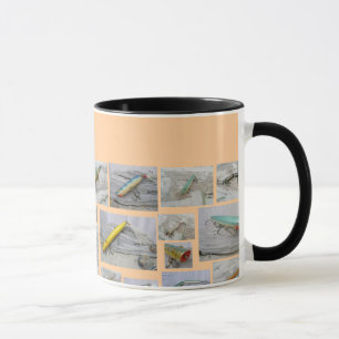 El vintage engaña remiendos de la taza de las
