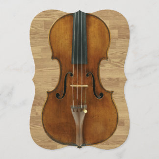 El violín en la madera artesona la invitación del