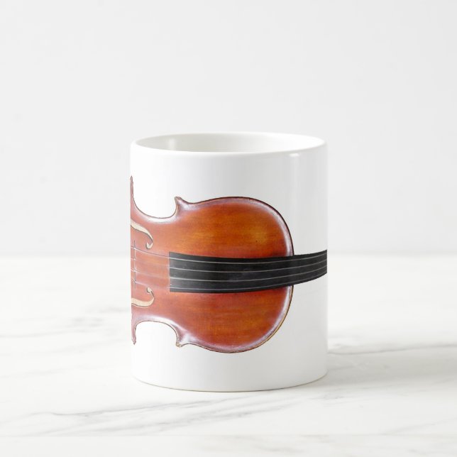 El violín o la taza más fresco del arte de la (Centro)