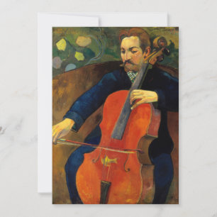 El violoncellista Schneklud Paul Gauguin