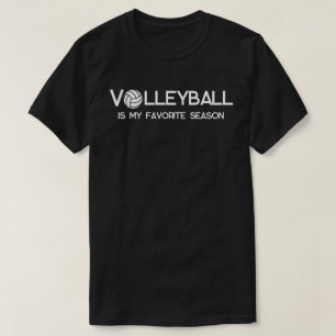 El voleibol es mi camiseta favorita de la temporad