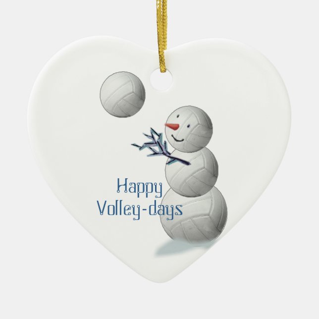 El voleibol se divierte el ornamento de los (Frente)