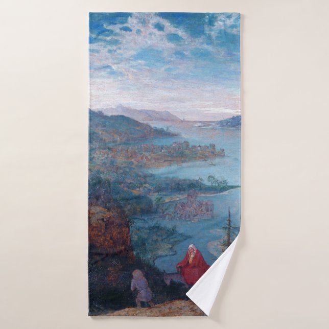 El vuelo a Egipto, Pieter Bruegel (Toalla de baño)