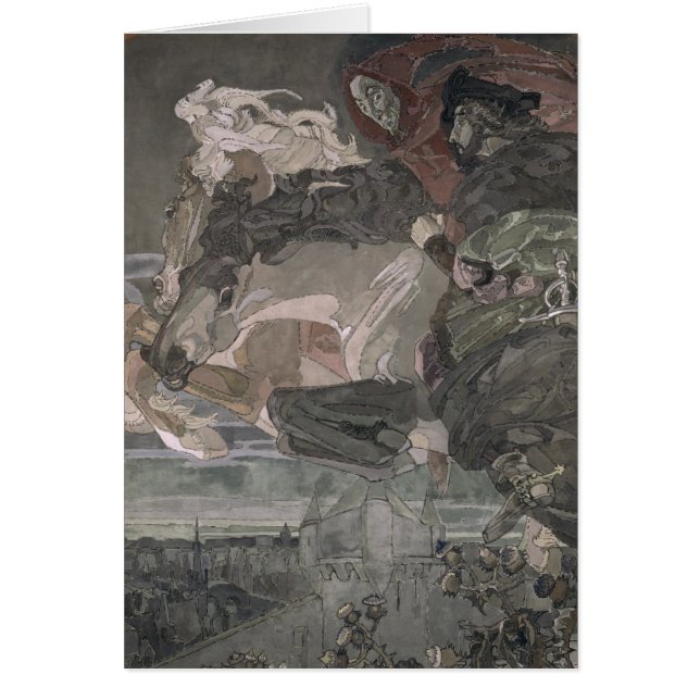 El vuelo de Fausto y de Mephistopheles, 1896 (Frente)