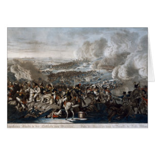 El vuelo de Napoleon de la batalla de Waterloo