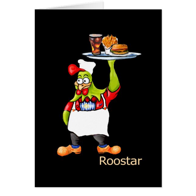 el waiter* de la barra *Roostar (Frente)