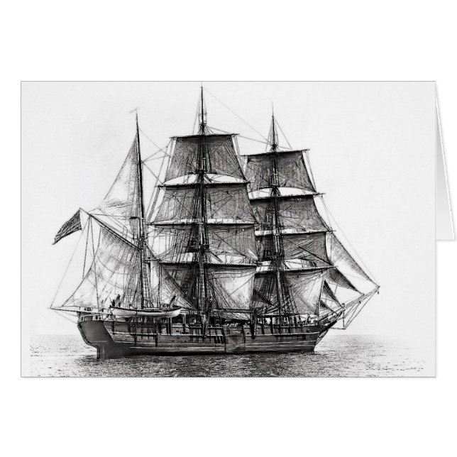 El Whaler Charles W. Morgan (Anverso (Horizontal))