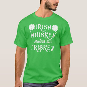El whisky irlandés me hace a Friskey camisa para