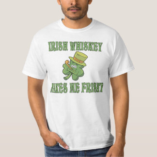 El whisky irlandés me hace la camiseta juguetona