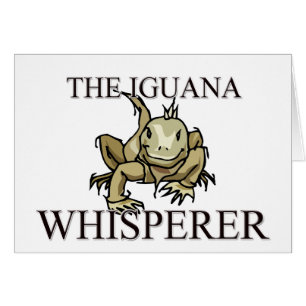 El Whisperer de la iguana