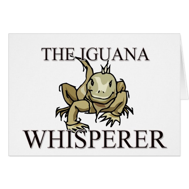 El Whisperer de la iguana (Anverso (Horizontal))