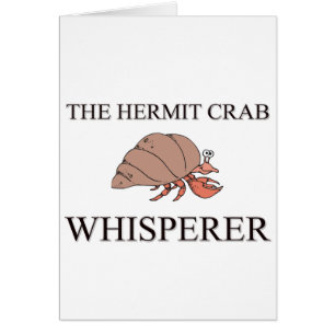 El Whisperer del cangrejo de ermitaño