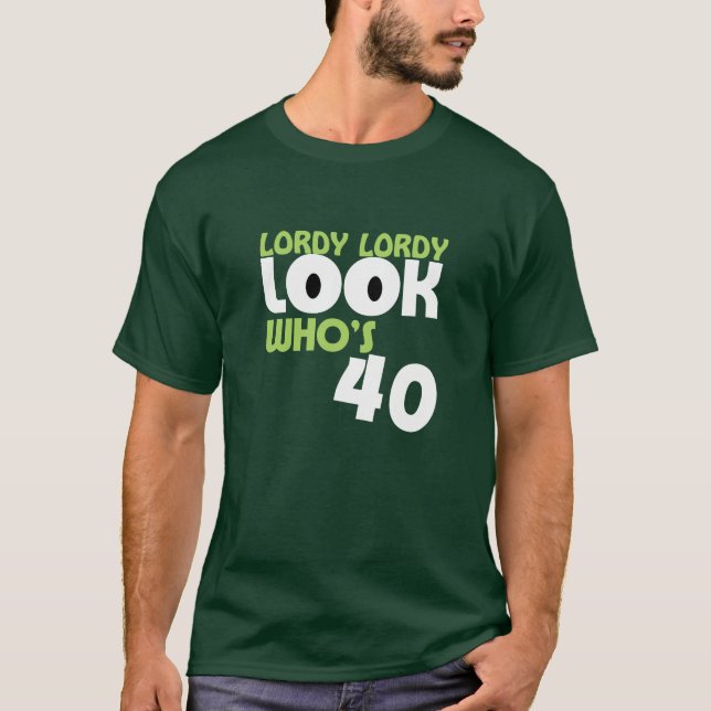 El WHO de la MIRADA de LORDY LORDY es camiseta de (Anverso)
