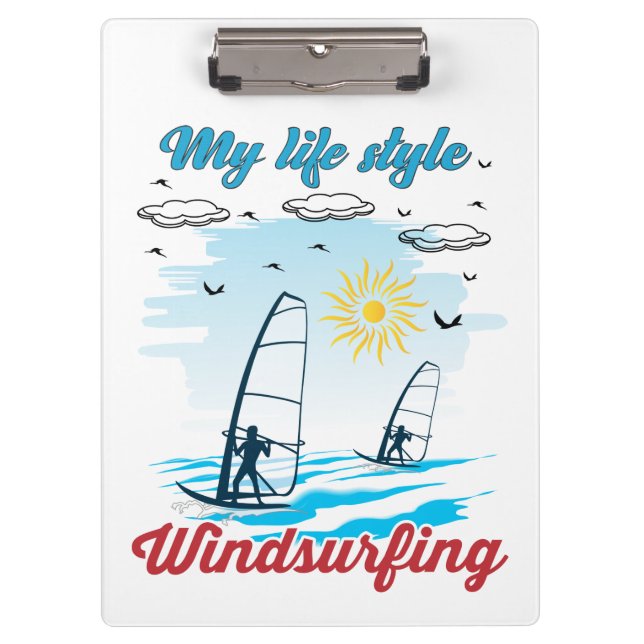 El Windsurf es mi portapapeles estilo vida (Anverso)