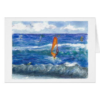 El Windsurfing en Hawaii