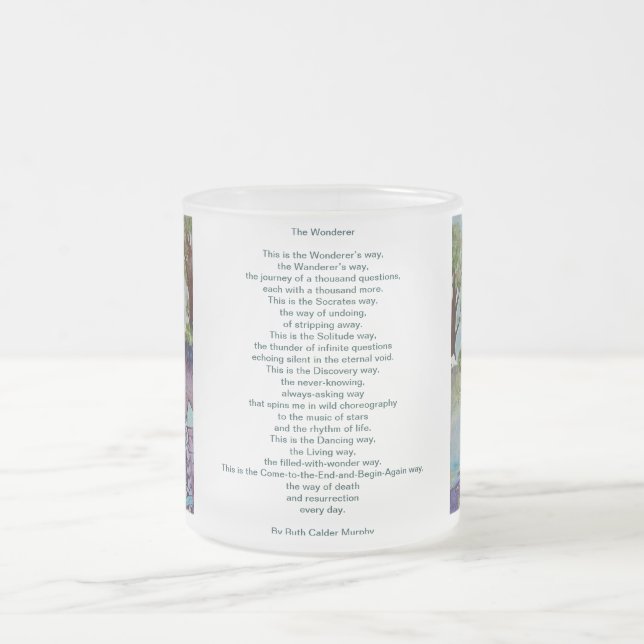 El Wonderer - por Ruth Calder Murphy - taza (Centro)