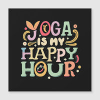 El yoga es mi hora feliz