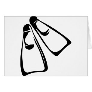 El zambullirse - aletas