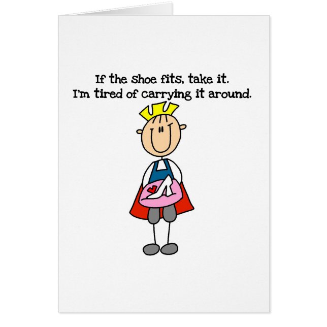 El zapato cabe al príncipe (Frente)