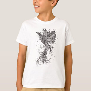El zen Phoenix embroma la camiseta