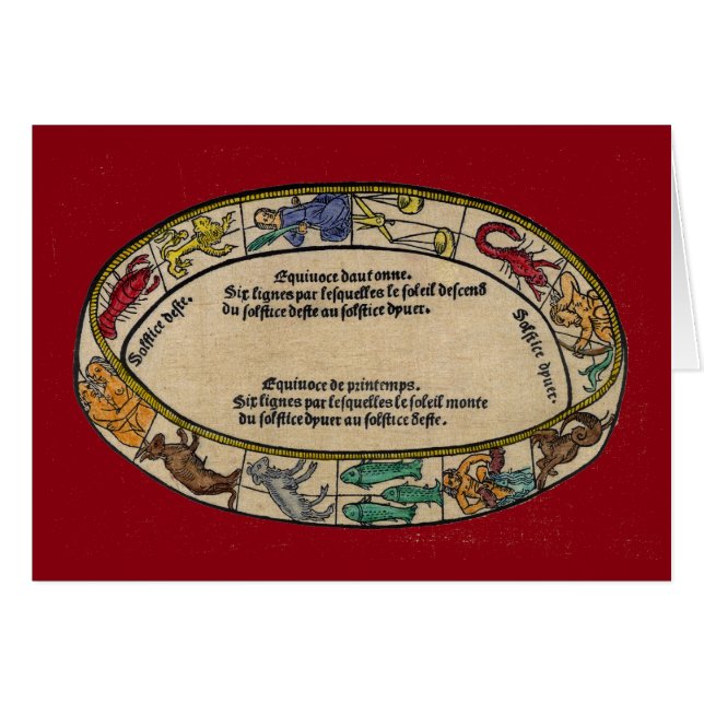 El zodiaco, 1496 (Anverso (Horizontal))