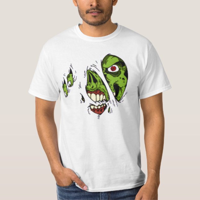 El zombi comió mi camiseta (Anverso)
