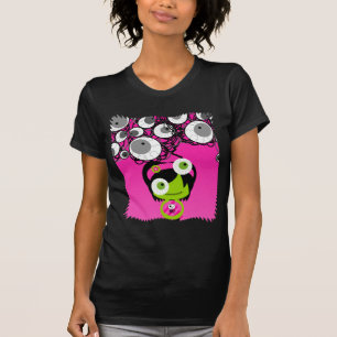 El zombi observa la camiseta amarga de Apple