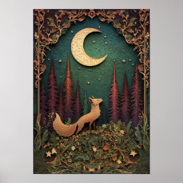El Zorro | Arte de primavera nocturna