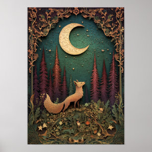 El Zorro Arte de primavera nocturna