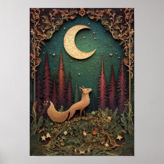 El Zorro | Arte de primavera nocturna