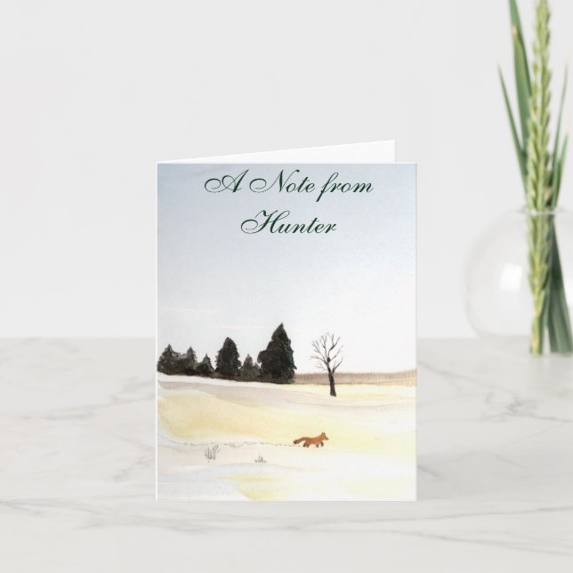 El zorro pequeño (Anverso)