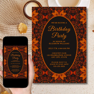 Elaborar invitación de fiesta de cumpleaños de Boh