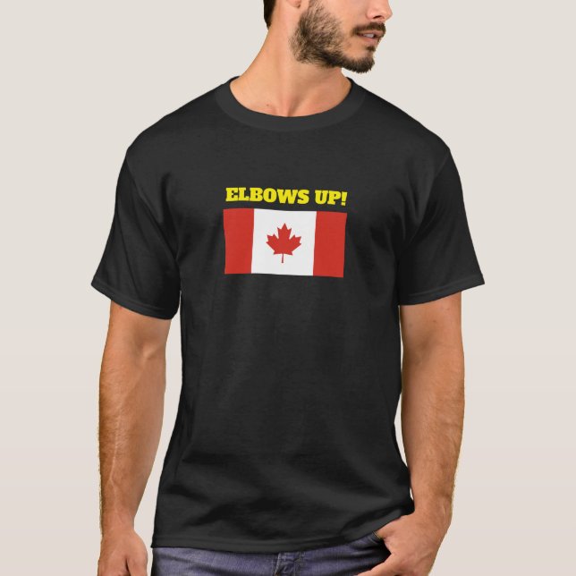 ¡Elbows Arriba! Camiseta (Anverso)