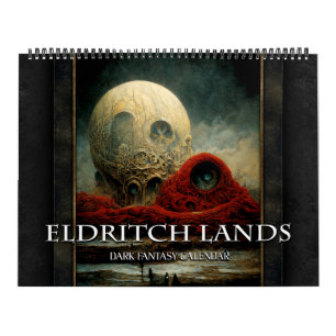 Eldritch Lands 2026: Calendario de arte de fantasí