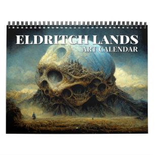 Eldritch Lands 2026: Calendario de arte de fantasí
