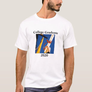 Elección de graduado universitario para camiseta d