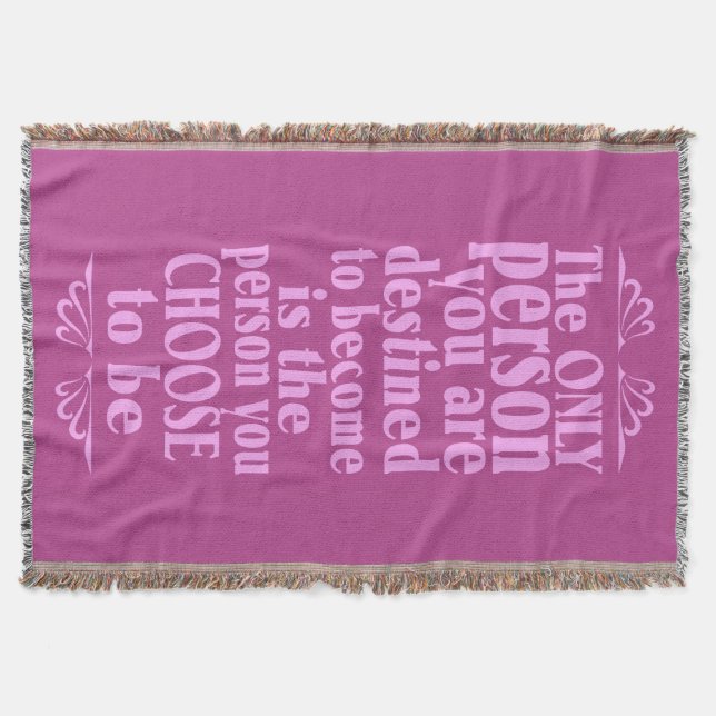 Elección motivacional lanzar manta (Anverso)