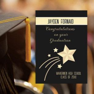 ¡Elección principal! Tarjeta de graduación del per