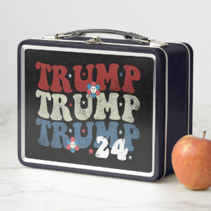 Elección Trump Retro Groovy Flor 24 2024