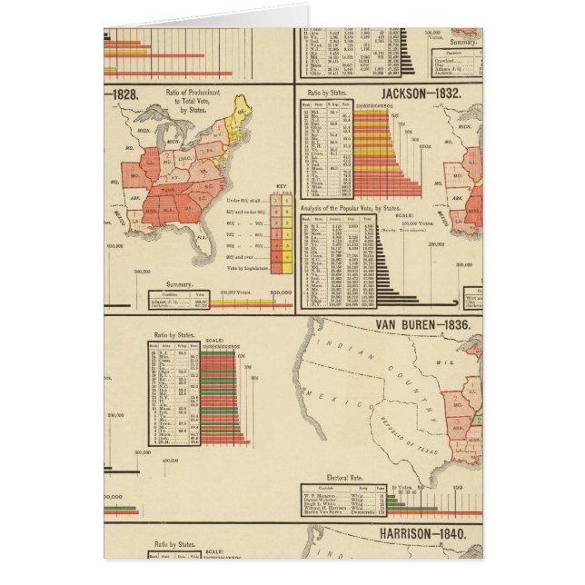 Elecciones presidenciales 1824-1840 (Frente)