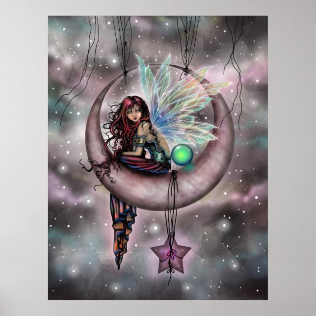Electra Fae Hada en Arte Fantástico de Luna (Frente)