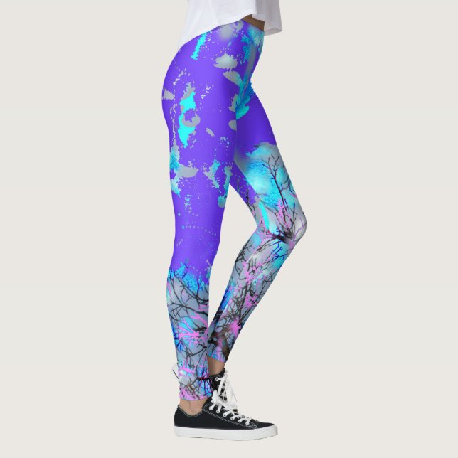 Electric Blue Leggings (Derecha)
