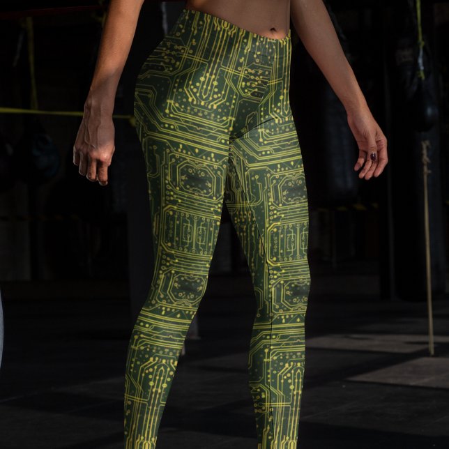 Electric Neon Gold Leggings – Cool (Subido por el creador)